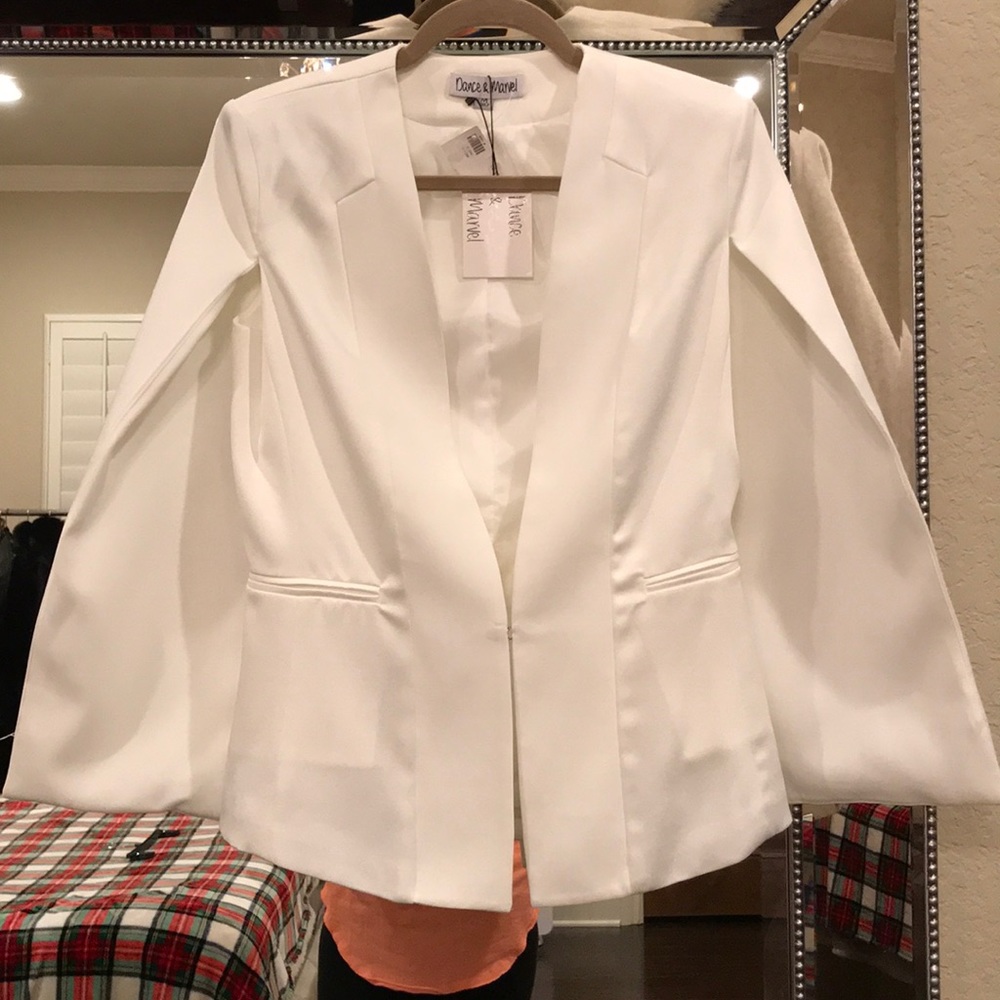 White Cap Blazer